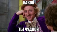 КАКОЙ ТЫ ЧУДНОЙ
