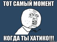 Тот самый момент Когда ты хатико!!!