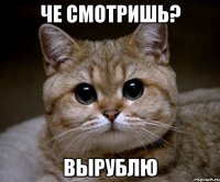 ЧЕ СМОТРИШЬ? ВЫРУБЛЮ