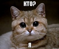 Кто? Я