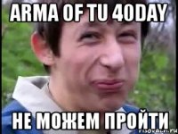 arma of tu 40day не можем пройти