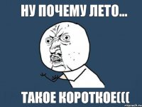 ну почему лето... такое короткое(((