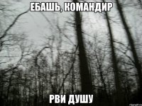 ебашь, командир рви душу