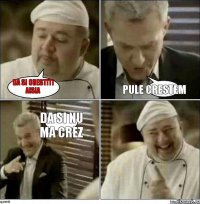 da si crestiti aisia pule crestem da si nu ma crez