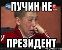 Пучин не президент