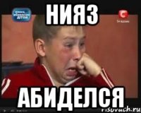 нияз абиделся