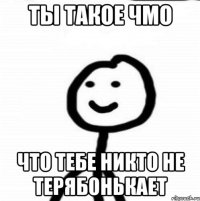 Ты такое чмо что тебе никто не терябонькает