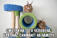  смотри на того человека, брат нас снимают на камеру