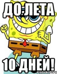 До лета 10 дней!