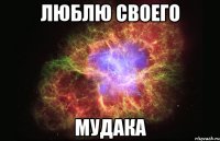 люблю своего мудака