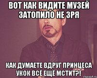 Вот как видите Музей затопило не зря как думаете вдруг принцеса Укок всё ещё мстит?!