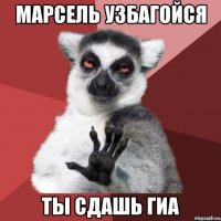 МАРСЕЛЬ УЗБАГОЙСЯ ТЫ СДАШЬ ГИА