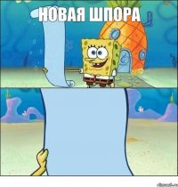 Новая шпора