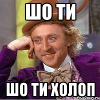 Шо ти шо ти Холоп