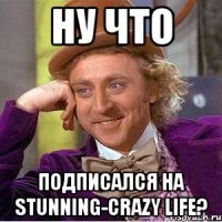 Ну что Подписался на Stunning-Crazy Life?