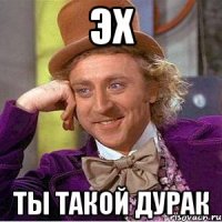 Эх Ты такой дурак