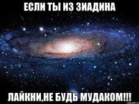 ЕСЛИ ТЫ ИЗ ЗИАДИНА ЛАЙКНИ,НЕ БУДЬ МУДАКОМ!!!