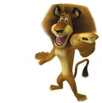 Создать мем lion
