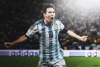 Создать мем messi