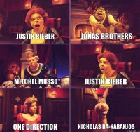 Justin Bieber Jonas Brothers Mitchel Musso Justin Bieber One Direction Nicholas Da-Naranjos