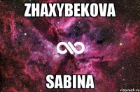 Zhaxybekova Sabina