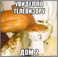 увидел по телевизору дом 2