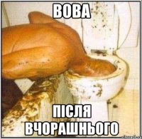 ВОВА ПІСЛЯ ВЧОРАШНЬОГО