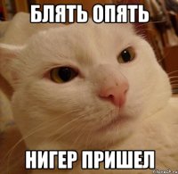 блять опять нигер пришел