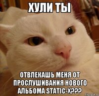 Хули ты Отвлекашь меня от прослушивания нового альбома Static-X???