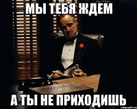 Мы тебя ждем а ты не приходишь