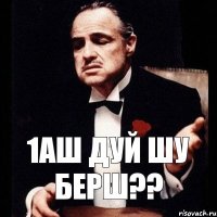 1аш дуй шу берш??