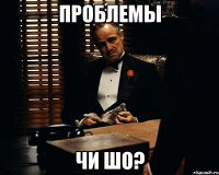 проблемы чи шо?