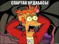 Спартак Ордабасы 2-0