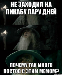 Не заходил на Пикабу пару дней Почему так много постов с этим мемом?