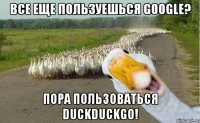 Все еще пользуешься Google? Пора пользоваться DuckDuckGo!