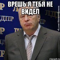 врешь я тебя не видел 