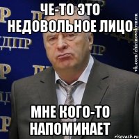 Че-то это недовольное лицо мне кого-то напоминает