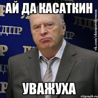 Ай да касаткин Уважуха