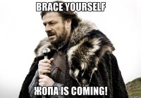 Brace Yourself Жопа is coming!