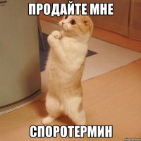Продайте мне Споротермин