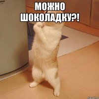 Можно шоколадку?! 
