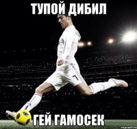 Тупой дибил Гей гамосек