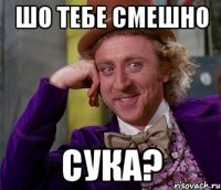 шо тебе смешно сука?