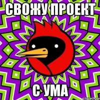 Свожу проект С ума