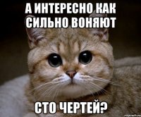 А интересно как сильно воняют сто чертей?