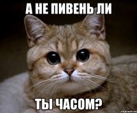 А не пивень ли ты часом?