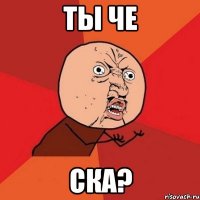 ты че ска?