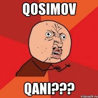 Qosimov Qani???