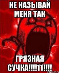 Не называй меня так грязная сучка!!!!11!!!!