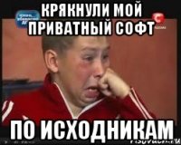 Крякнули мой приватный софт По исходникам